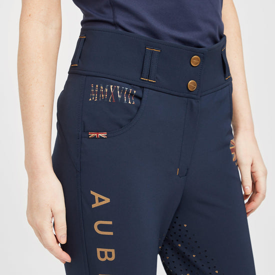 Womens Team Breeches Navy