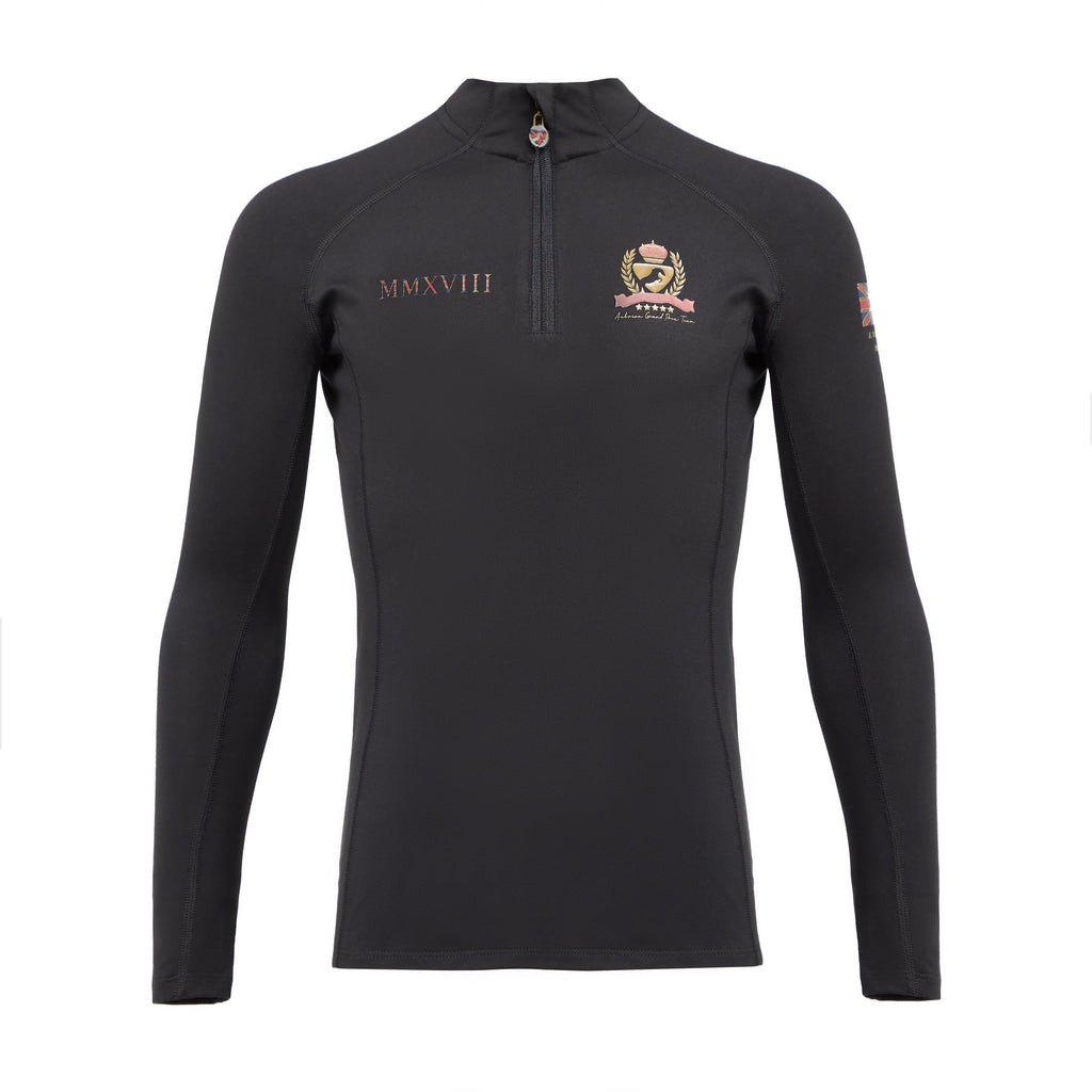 Childs Team Long Sleeve Base Layer Black