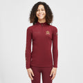 Childs Team Long Sleeve Base Layer Burgundy