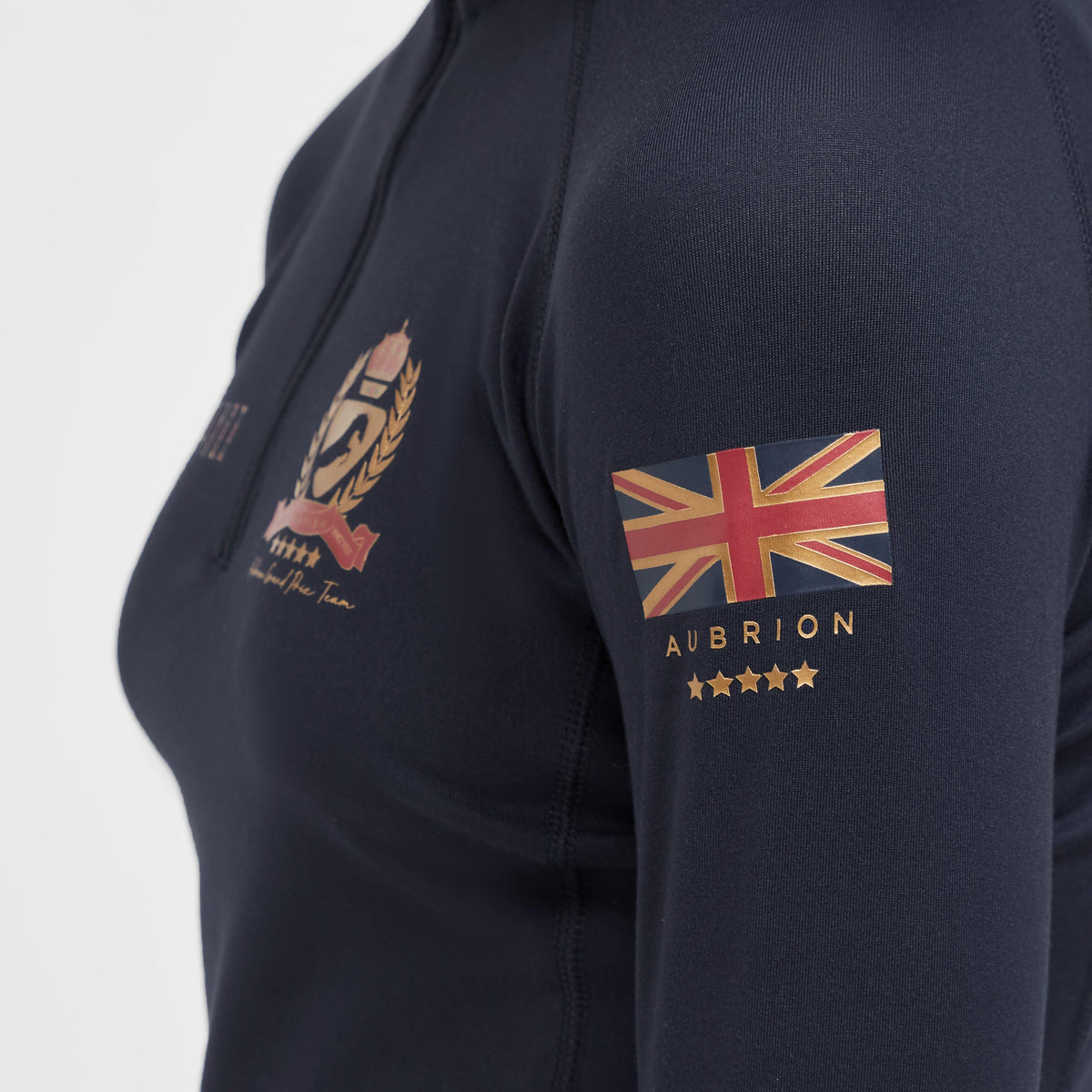 Childs Team Long Sleeve Base Layer Navy