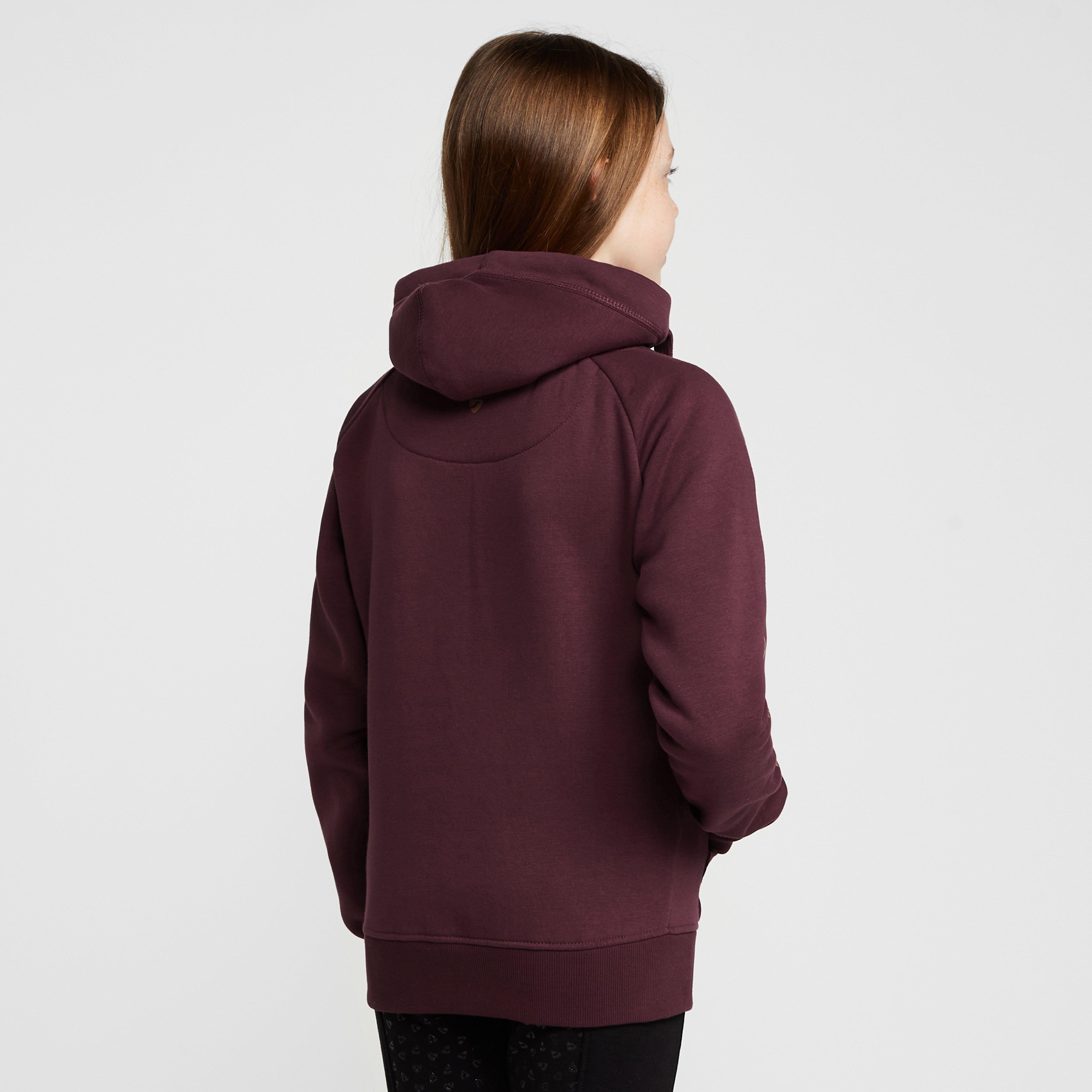 Young Rider Team Hoodie Burgundy