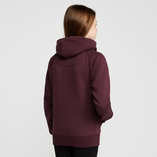 Young Rider Team Hoodie Burgundy