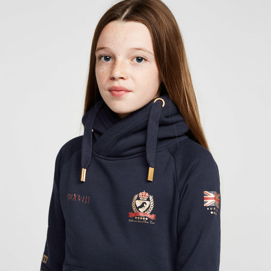 Young Rider Team Hoodie Navy