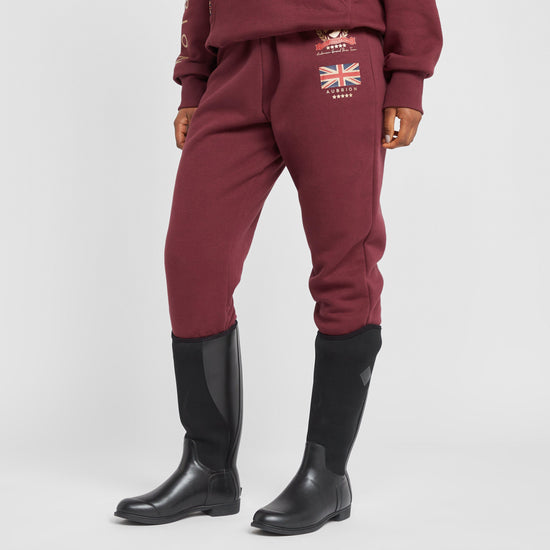 Womens Team Joggers Burgundy