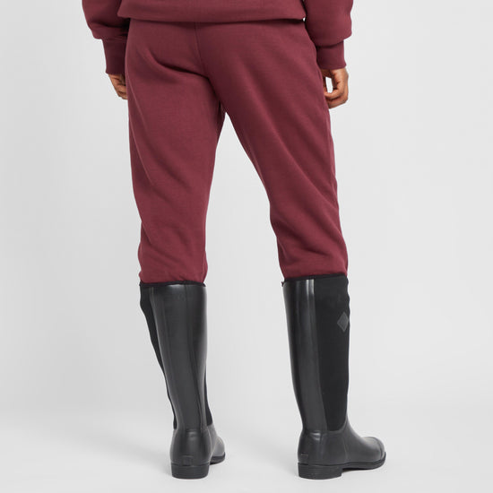 Womens Team Joggers Burgundy