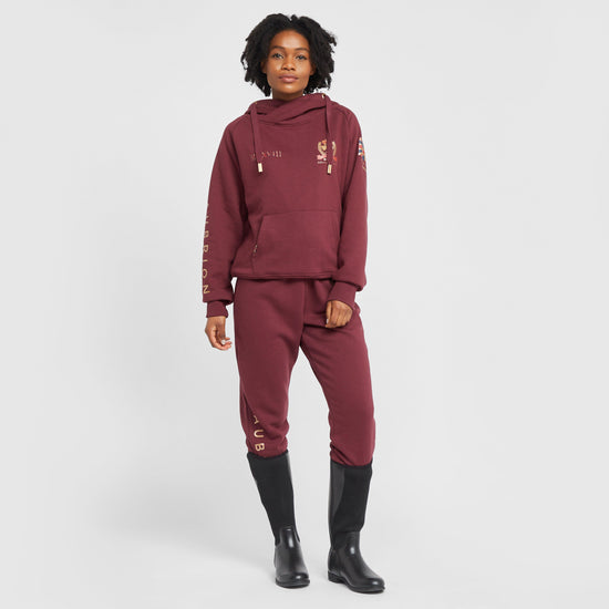 Womens Team Joggers Burgundy