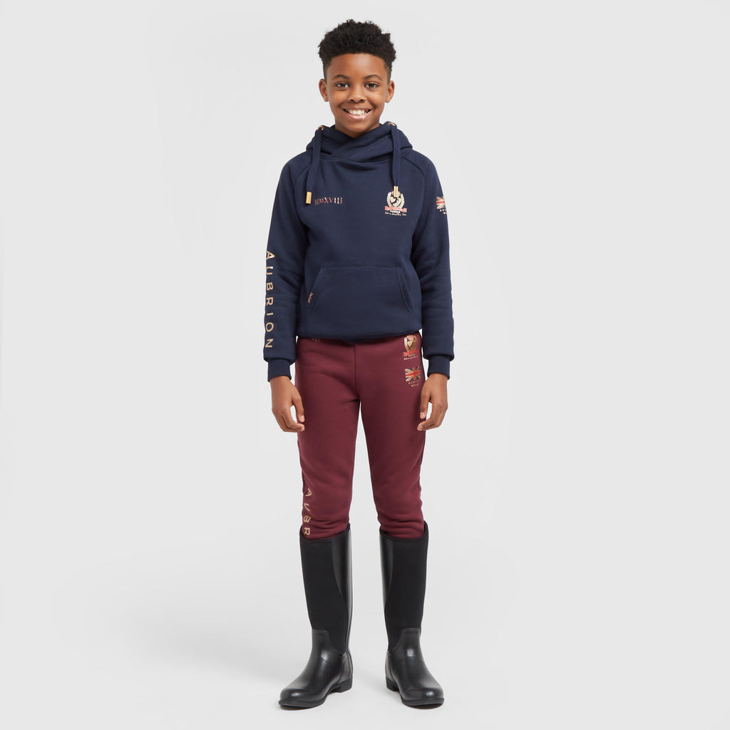 Young Rider Team Joggers Burgundy