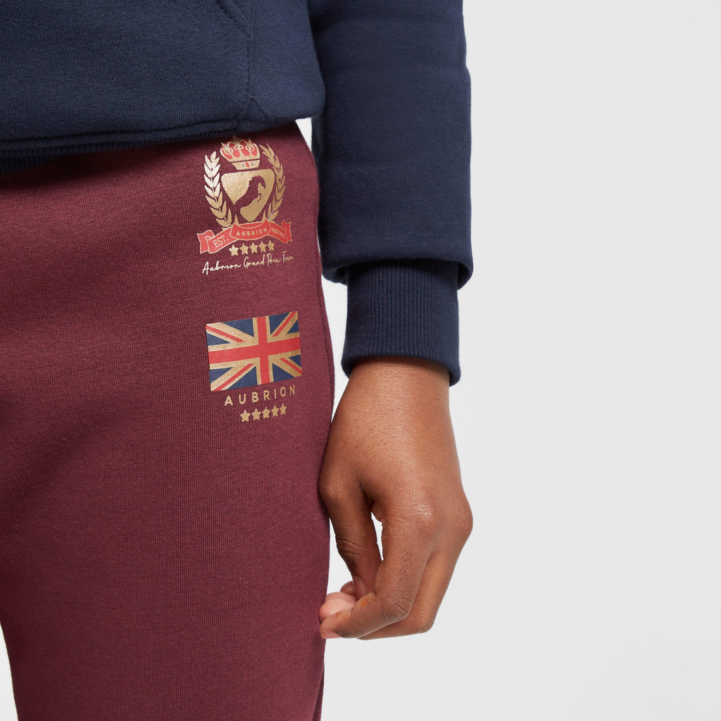 Young Rider Team Joggers Burgundy