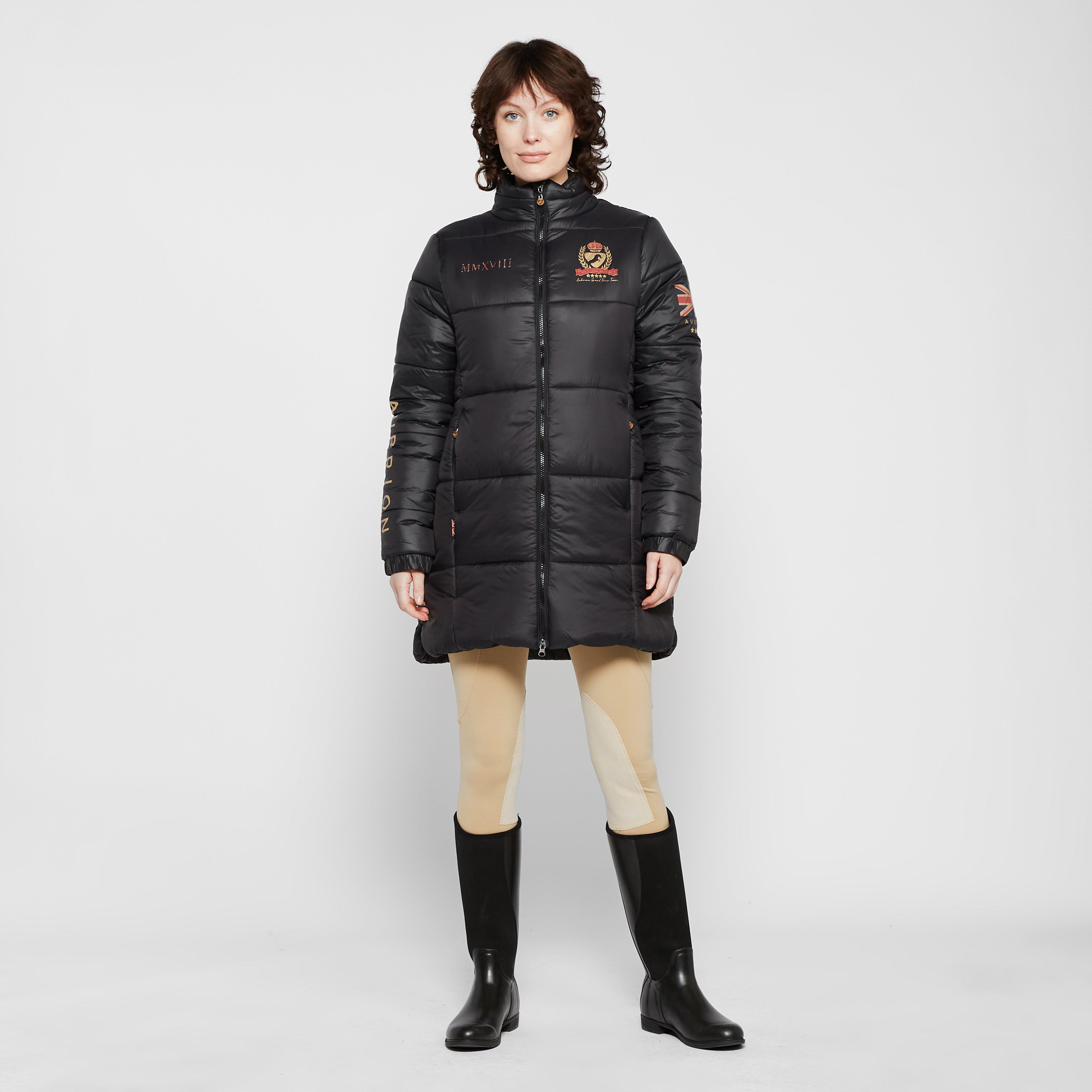 Womens Team Padded Coat Black