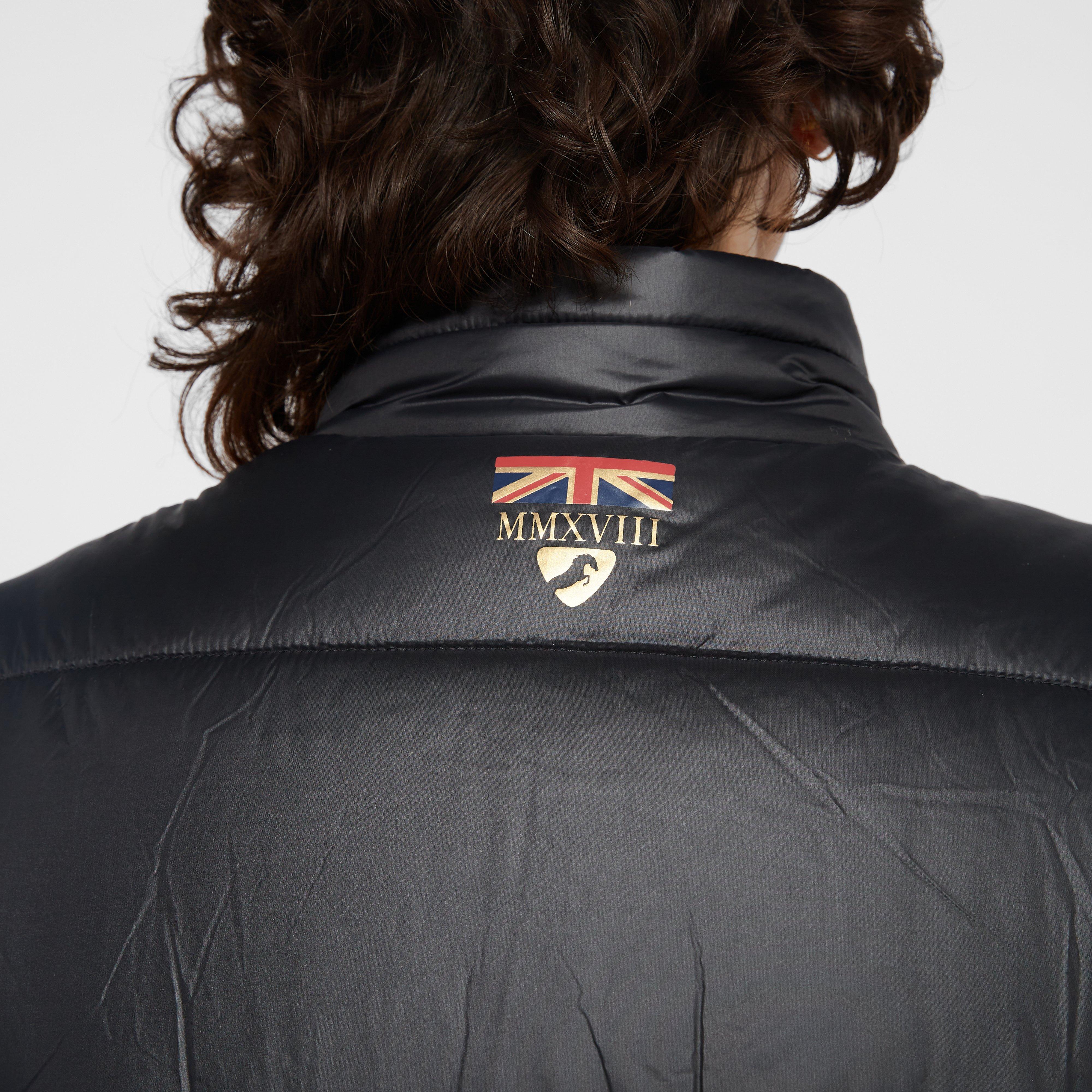 Womens Team Padded Coat Black