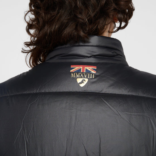 Womens Team Padded Coat Black