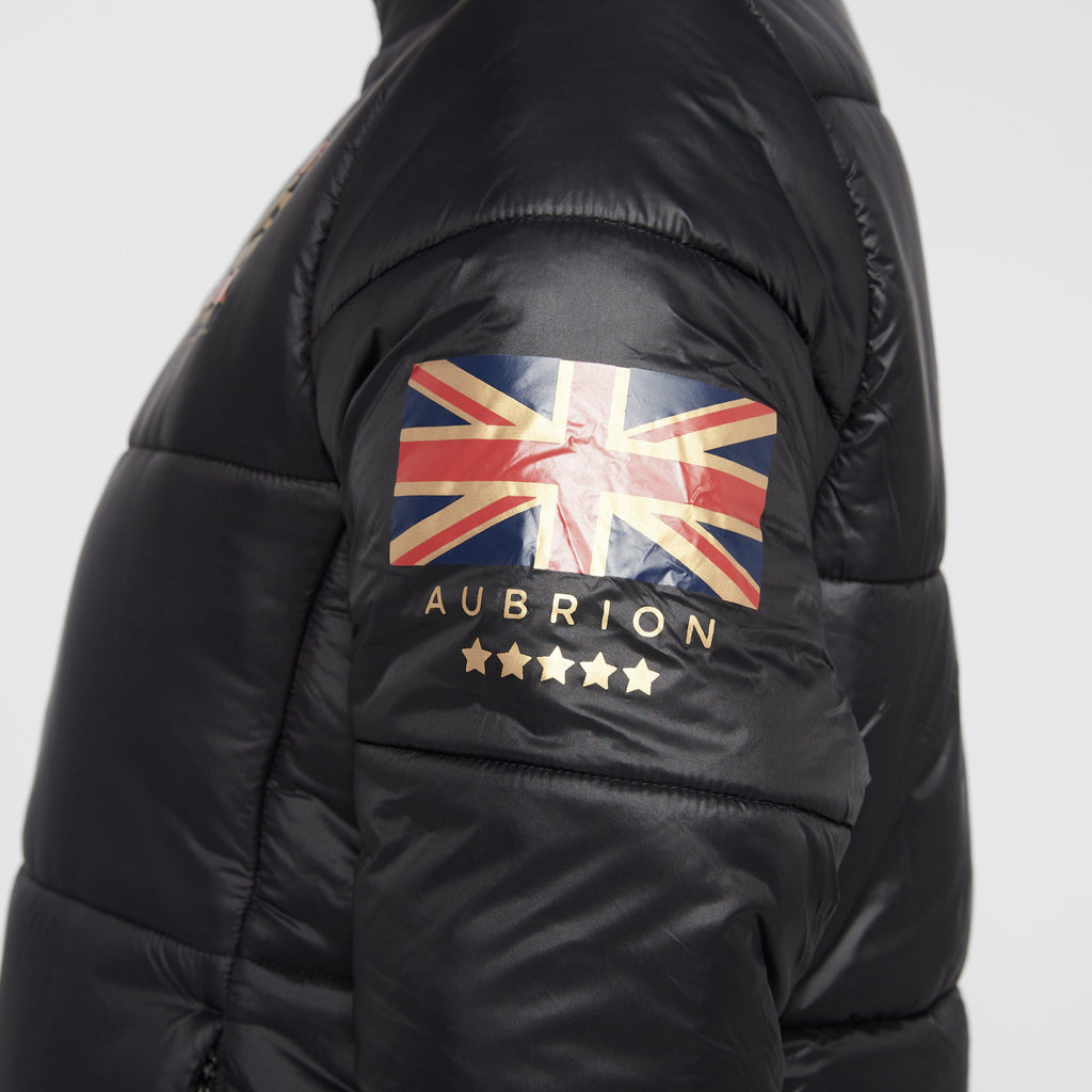 Womens Team Padded Coat Black