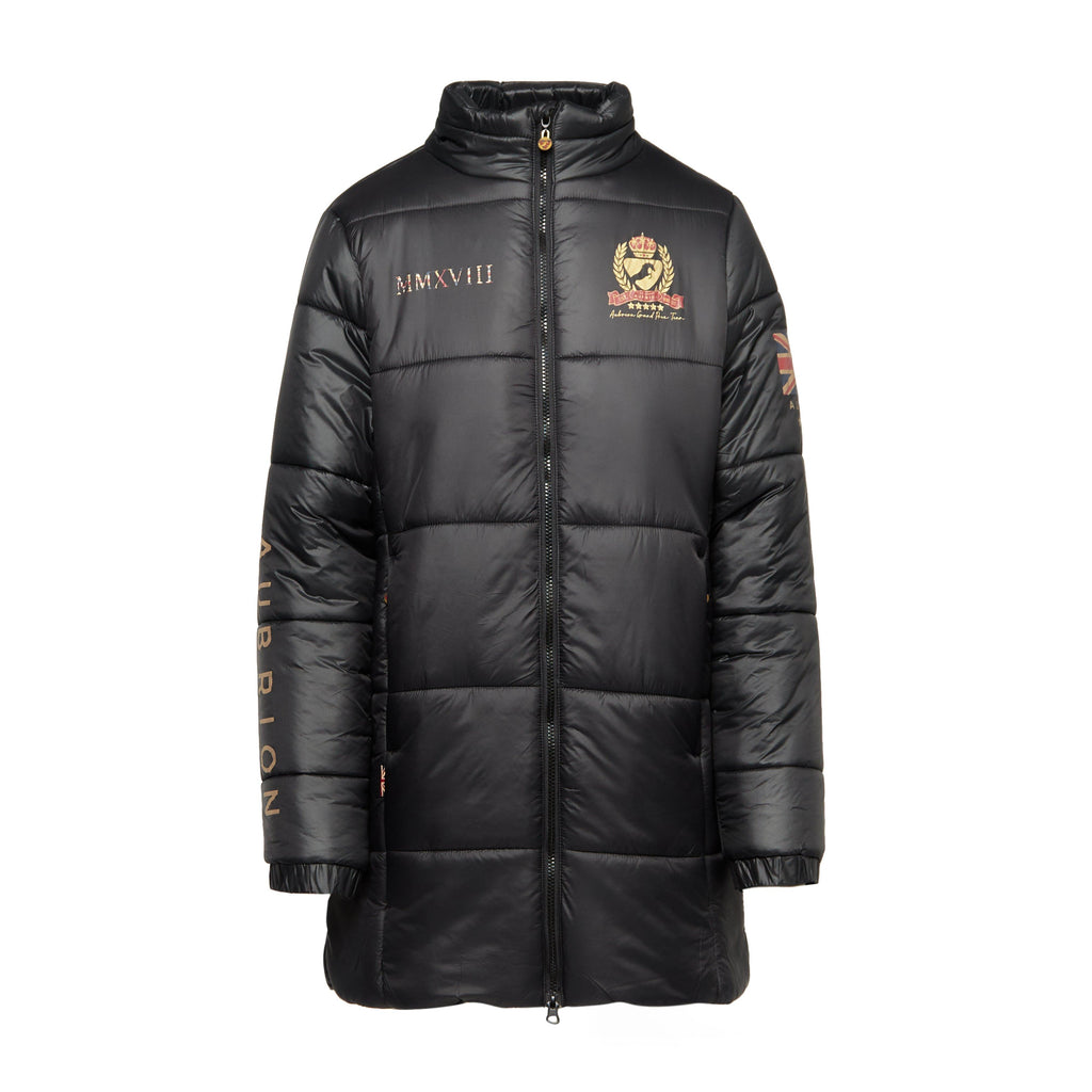 Womens Team Padded Coat Black