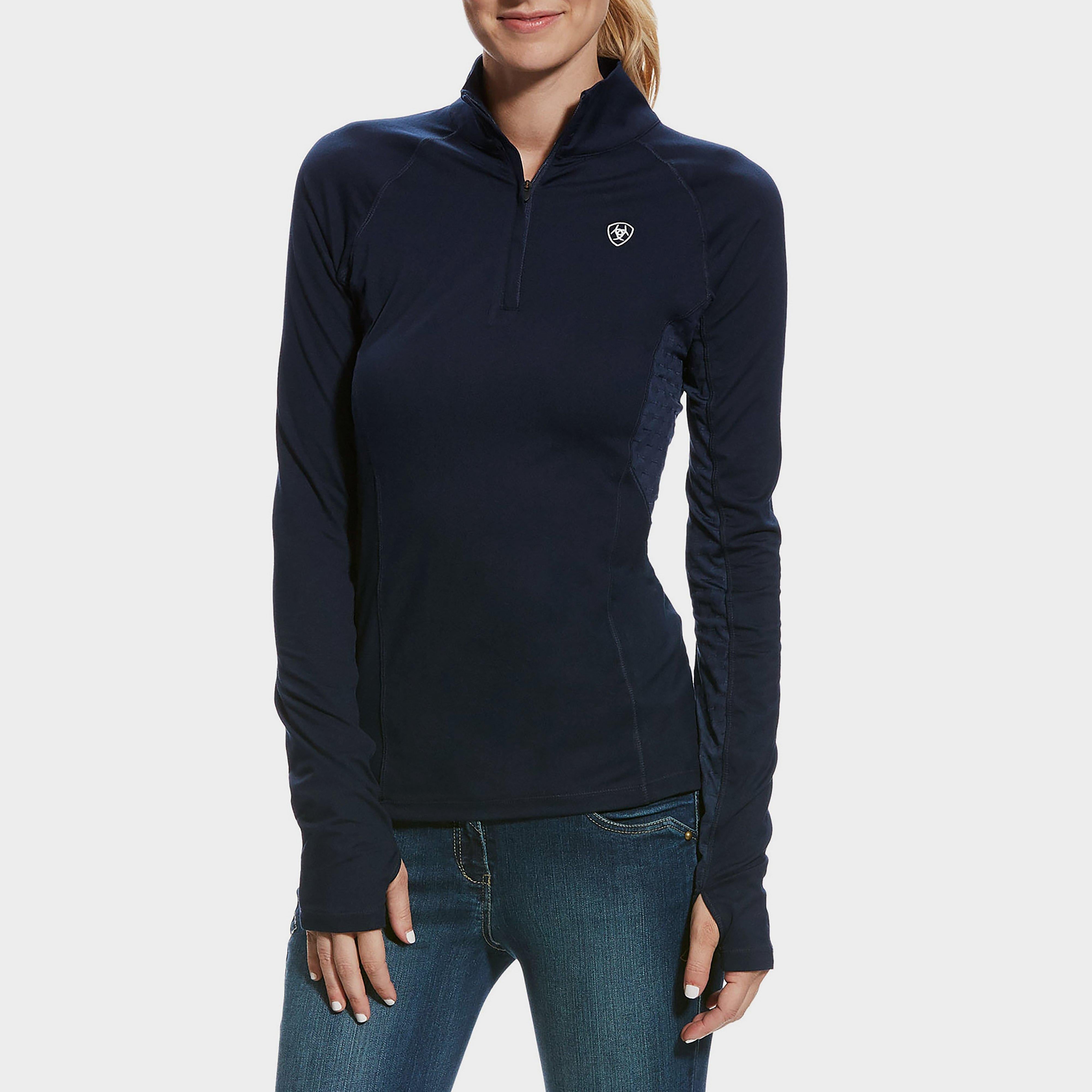 Ladies Lowell 2.0 1/4 Zip Baselayer Navy