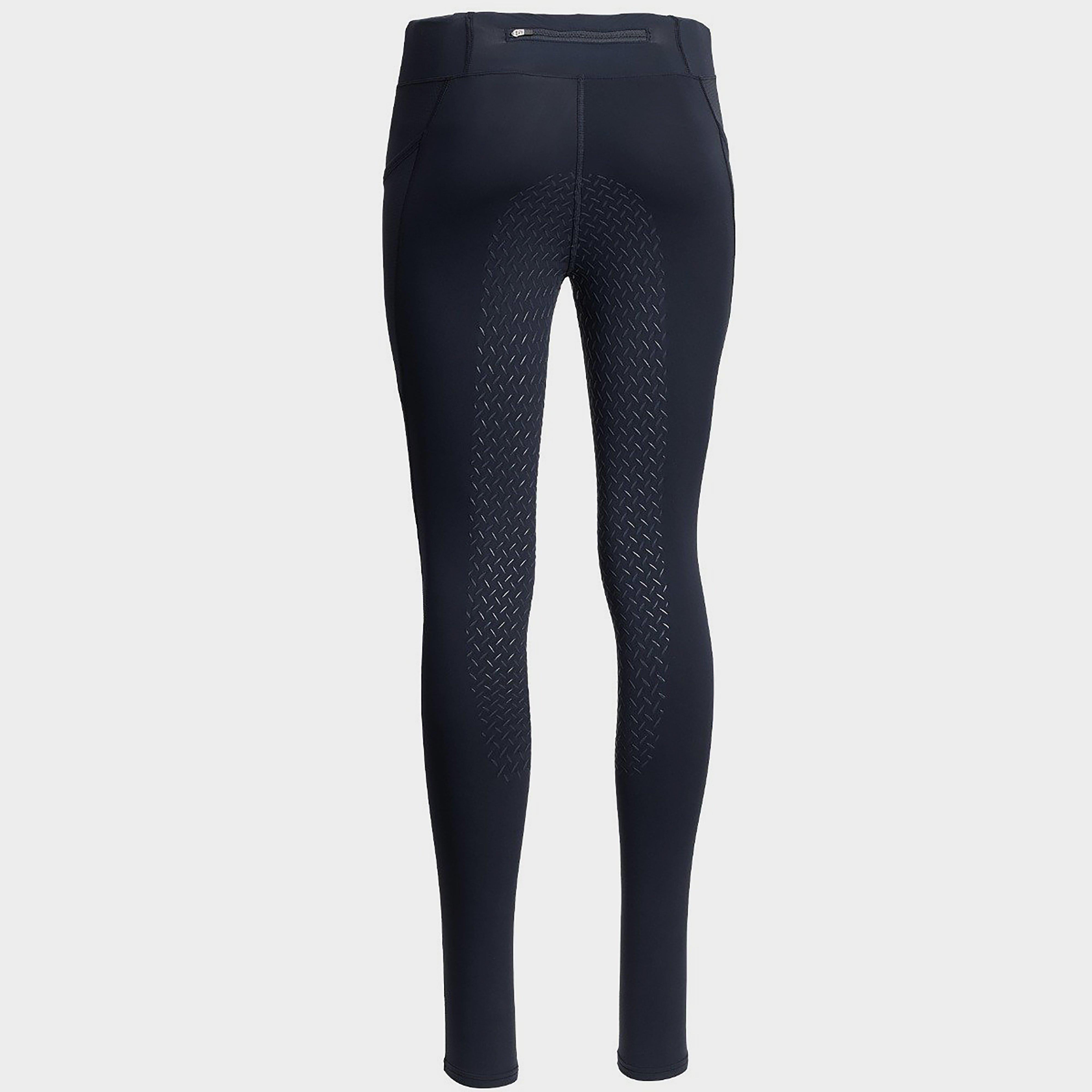 Ladies Prevail Insulated Full Seat Tights Navy Reflective