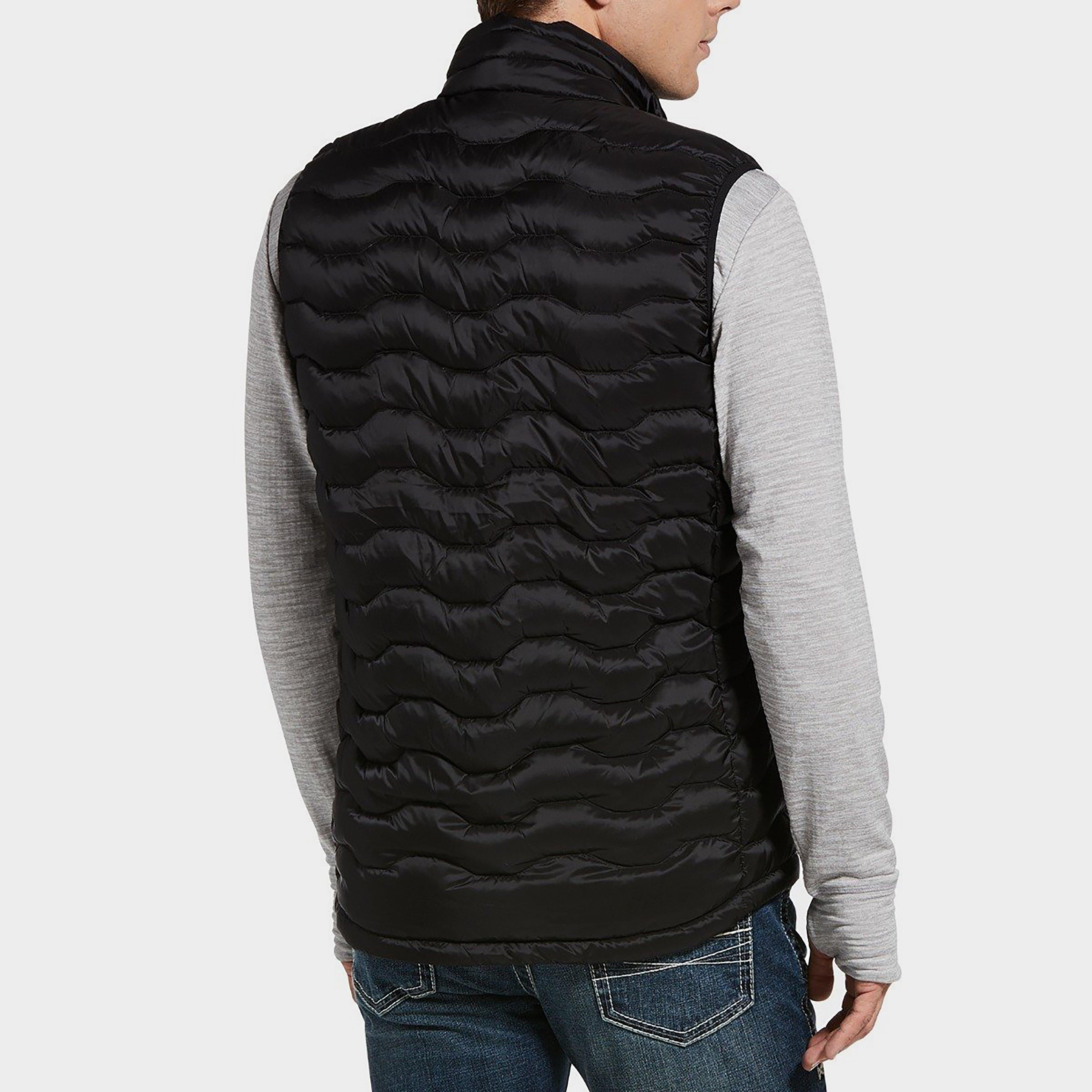 Mens Ideal V Down Gilet Black
