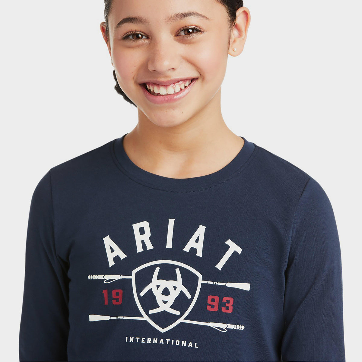 Childs International Logo Tee Navy