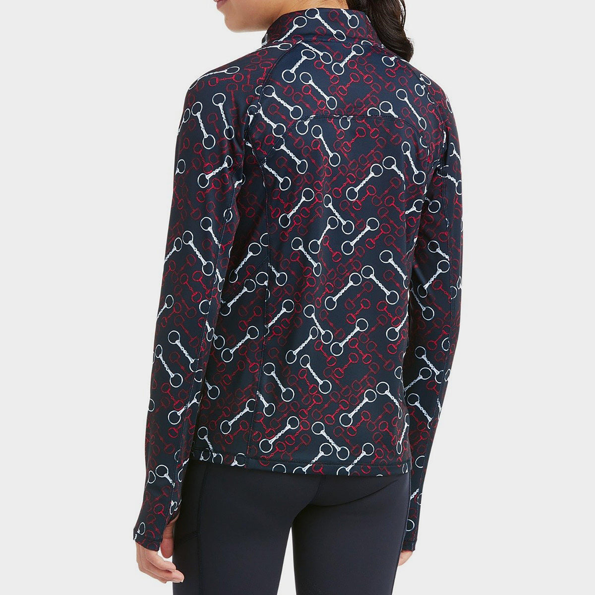 Childs Lowell 1/4 Zip Baselayer Team Print