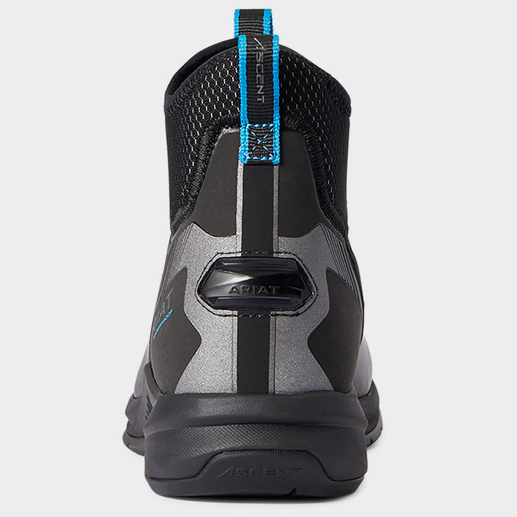 Mens Ascent Short H2O Boots Black