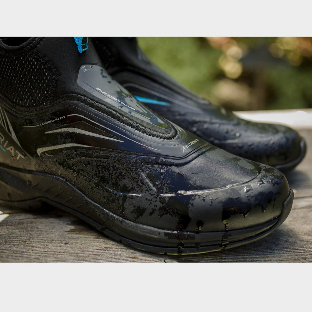 Mens Ascent Short H2O Boots Black