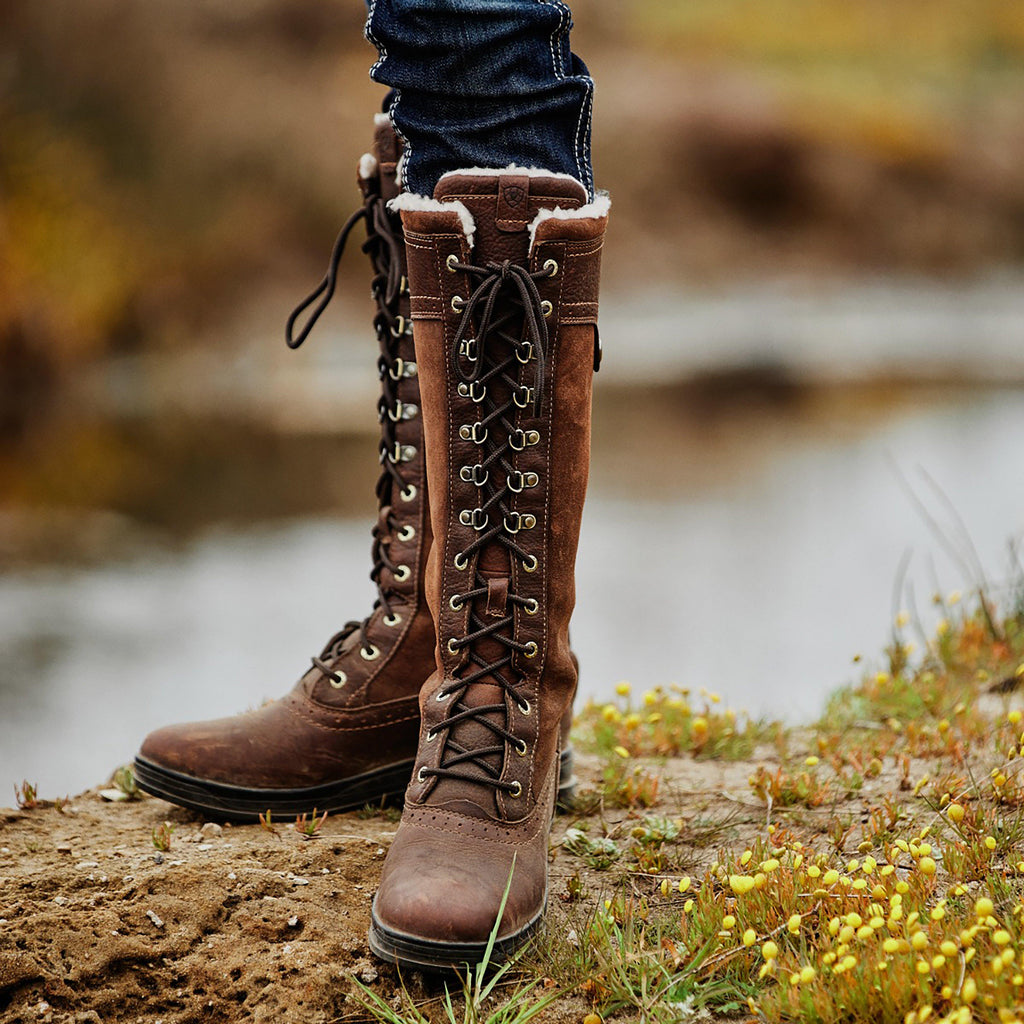 Womens Wythburn Tall H2O Boots Dark Brown