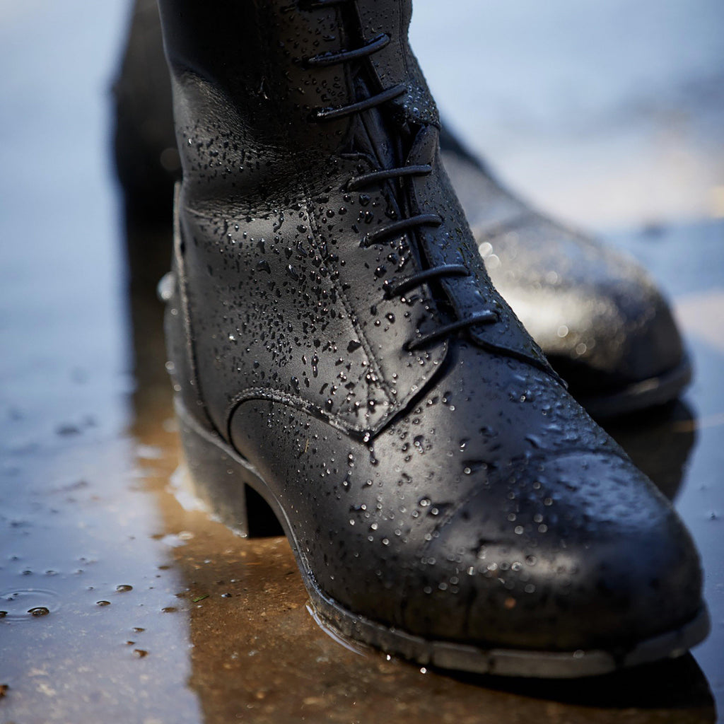 Womens Heritage Contour II Insulated Field Zip Boots Black