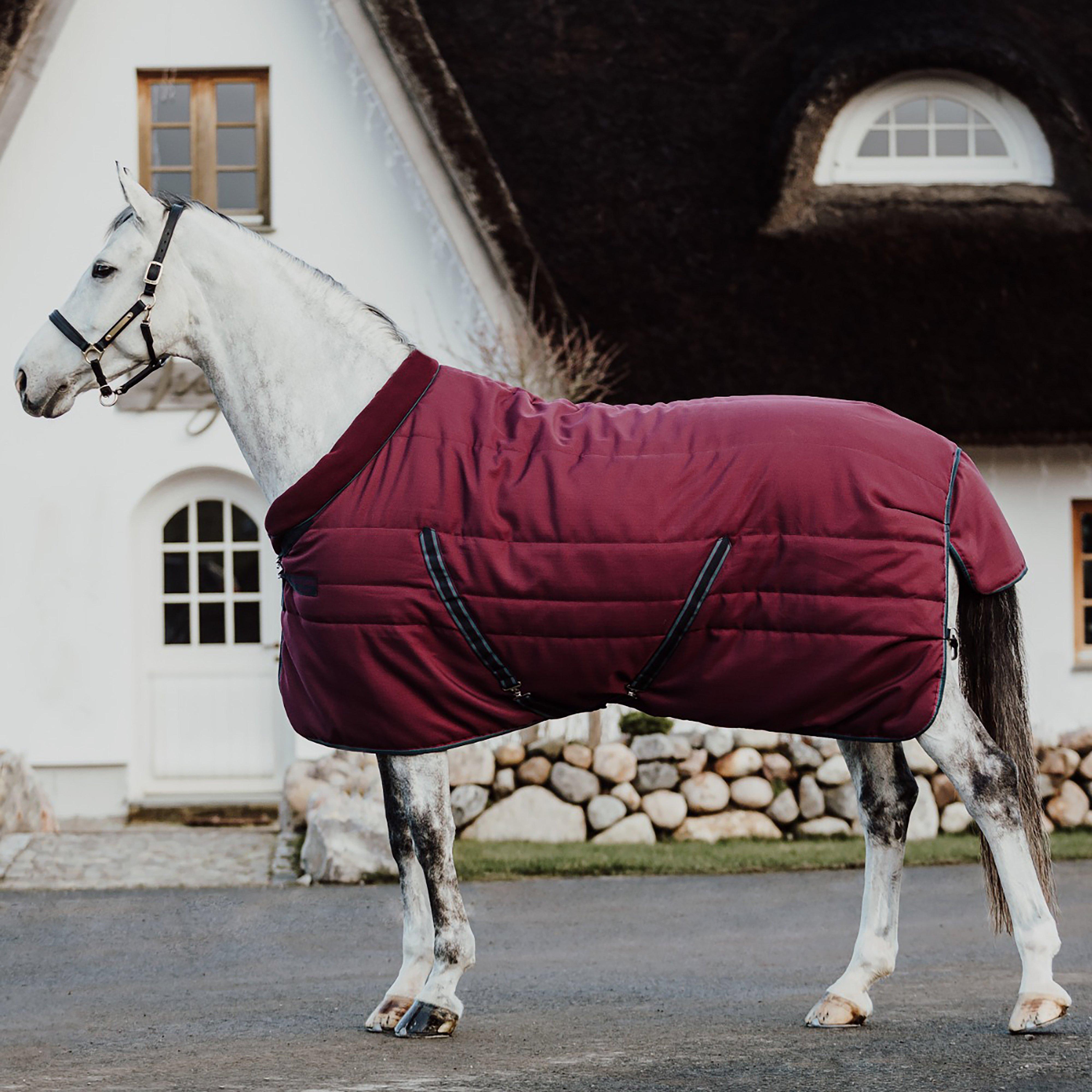 Rambo® Cosy 200g Medium Weight Standard Neck Stable Rug Burgundy