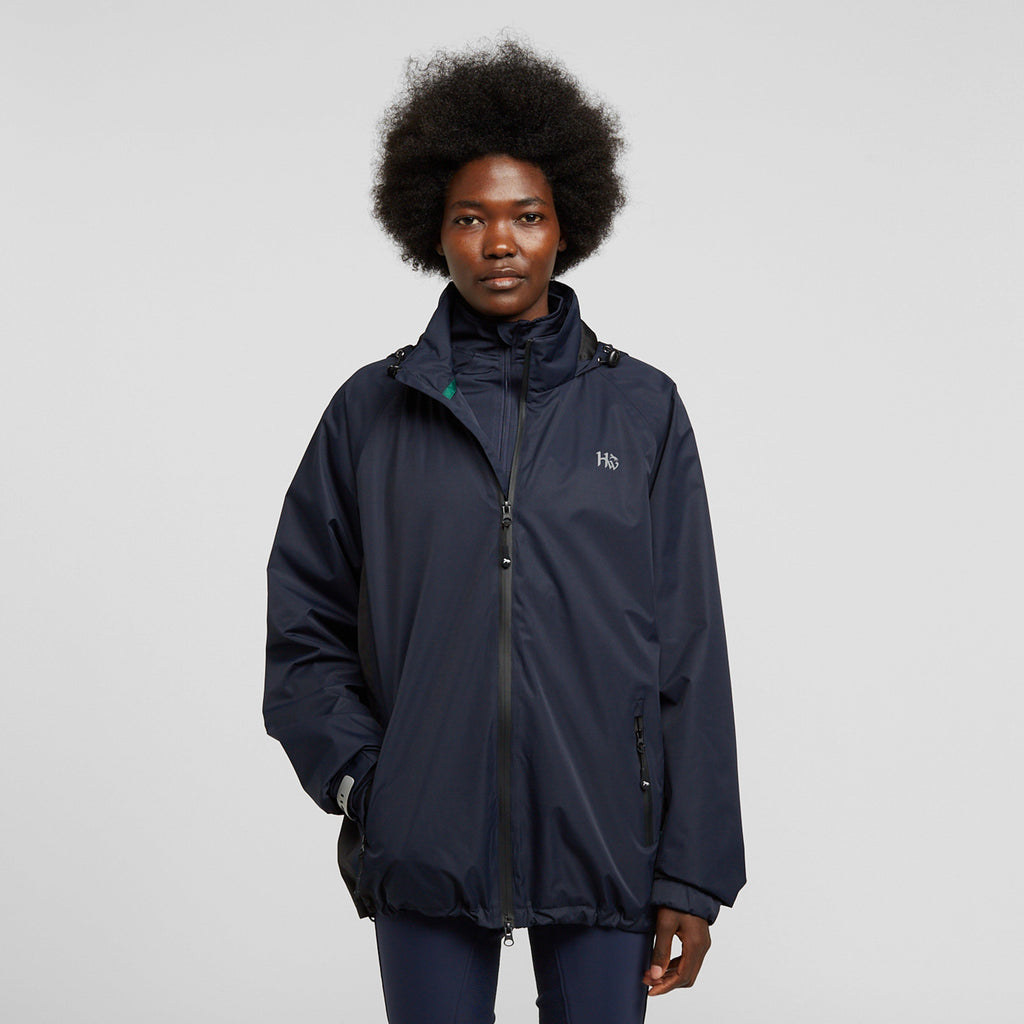 Womens Signature Barra Technical Jacket Navy