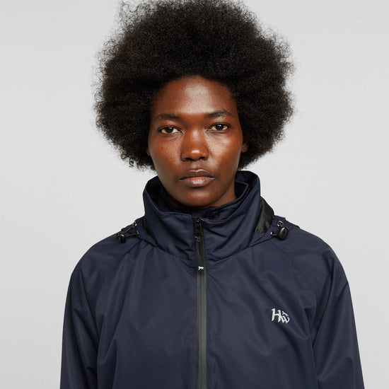 Womens Signature Barra Technical Jacket Navy