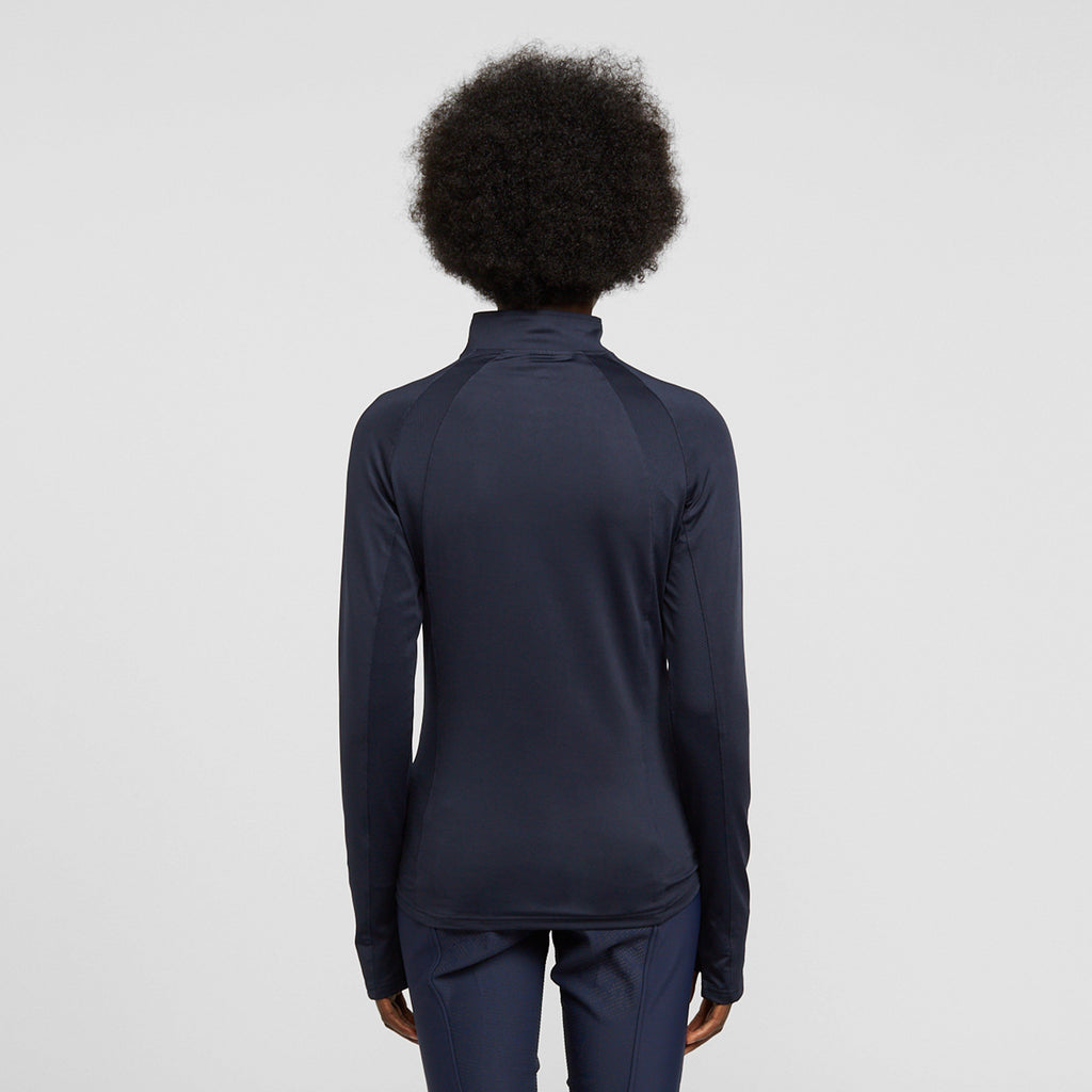 Womens Aveen Technical Long Sleeve Top Navy