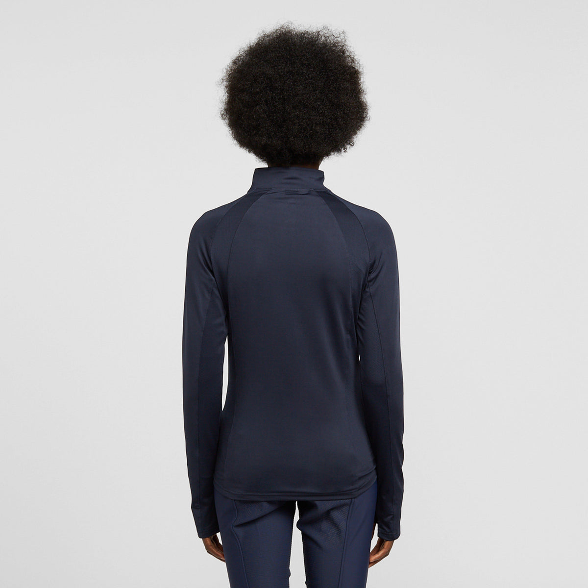 Womens Aveen Technical Long Sleeve Top Navy