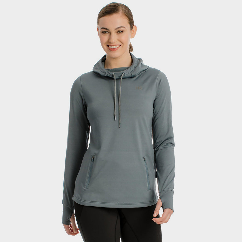Womens Technical Hooded Fleece Winter Ocean