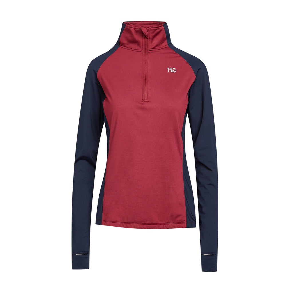 Womens Thea Technical 1/4 Zip Fleece Navy Spice