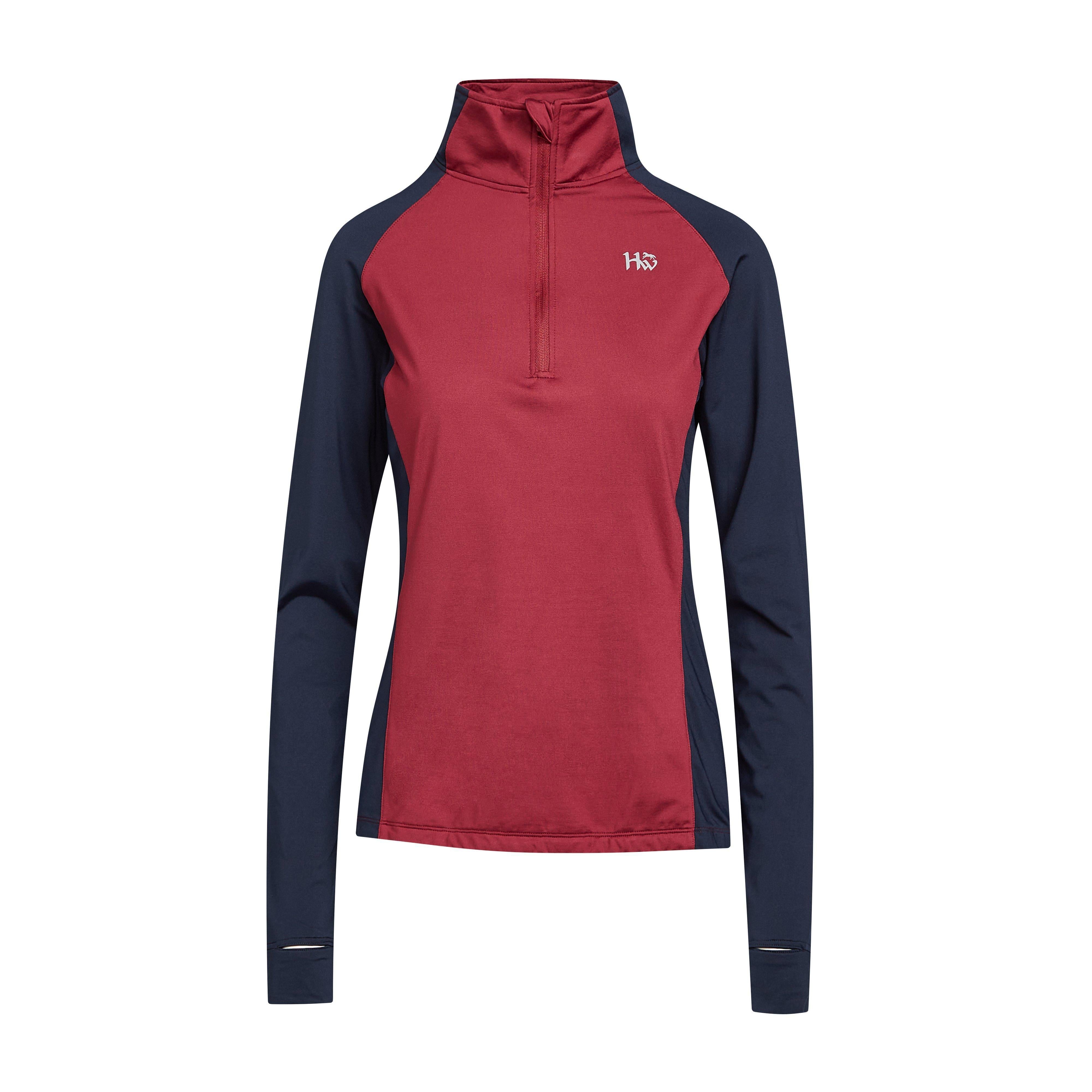 Womens Thea Technical 1/4 Zip Fleece Navy Spice