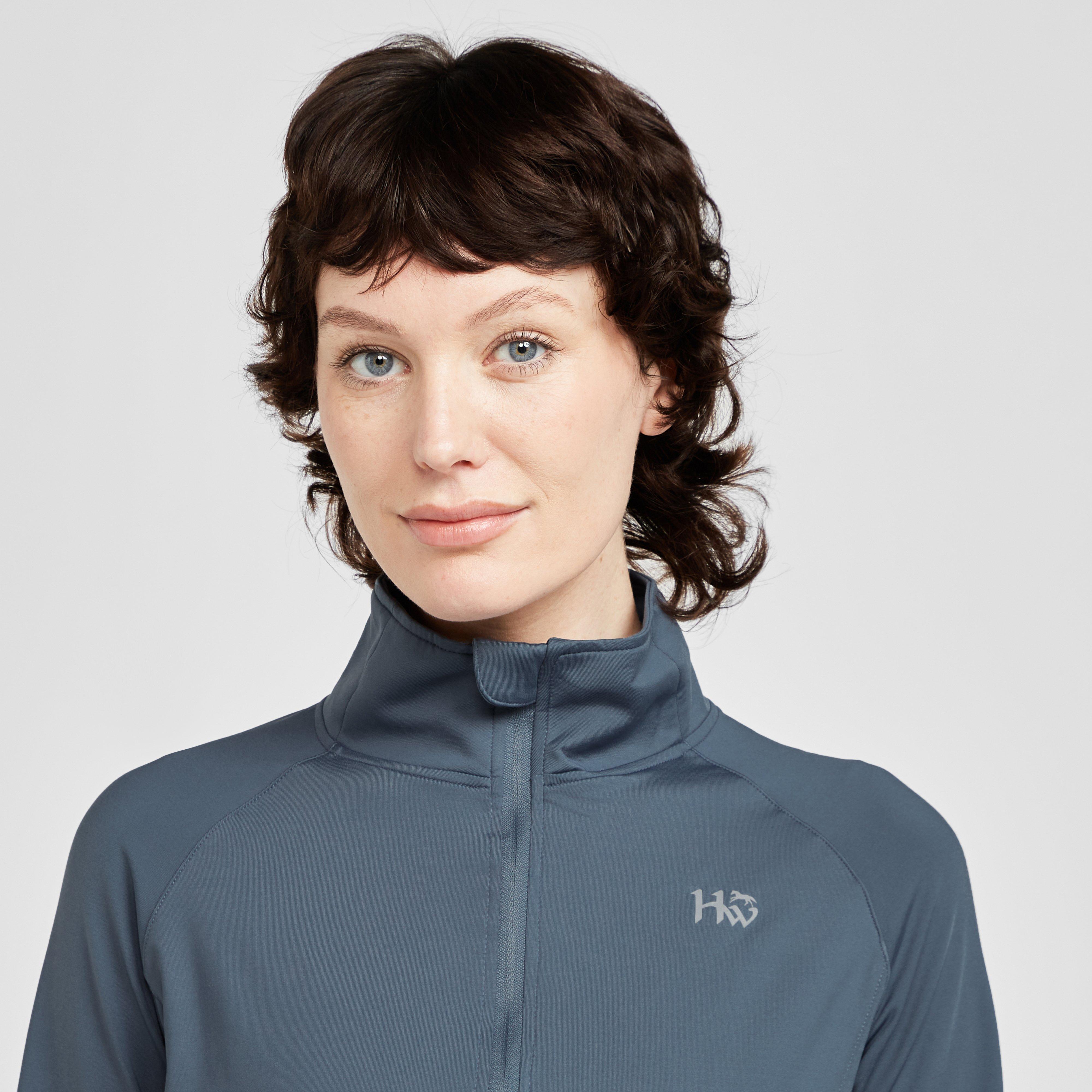 Womens Thea Technical 1/4 Zip Fleece Winter Ocean