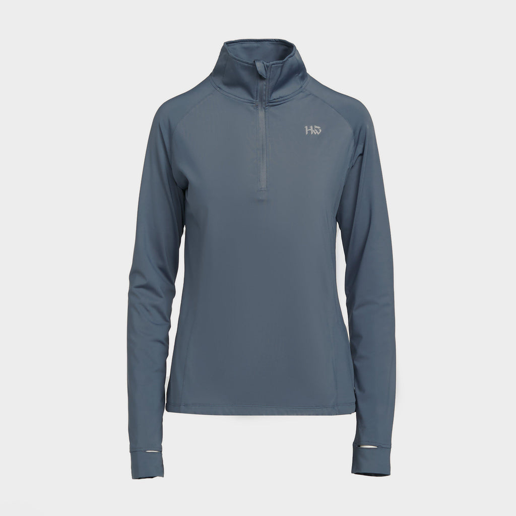 Womens Thea Technical 1/4 Zip Fleece Winter Ocean