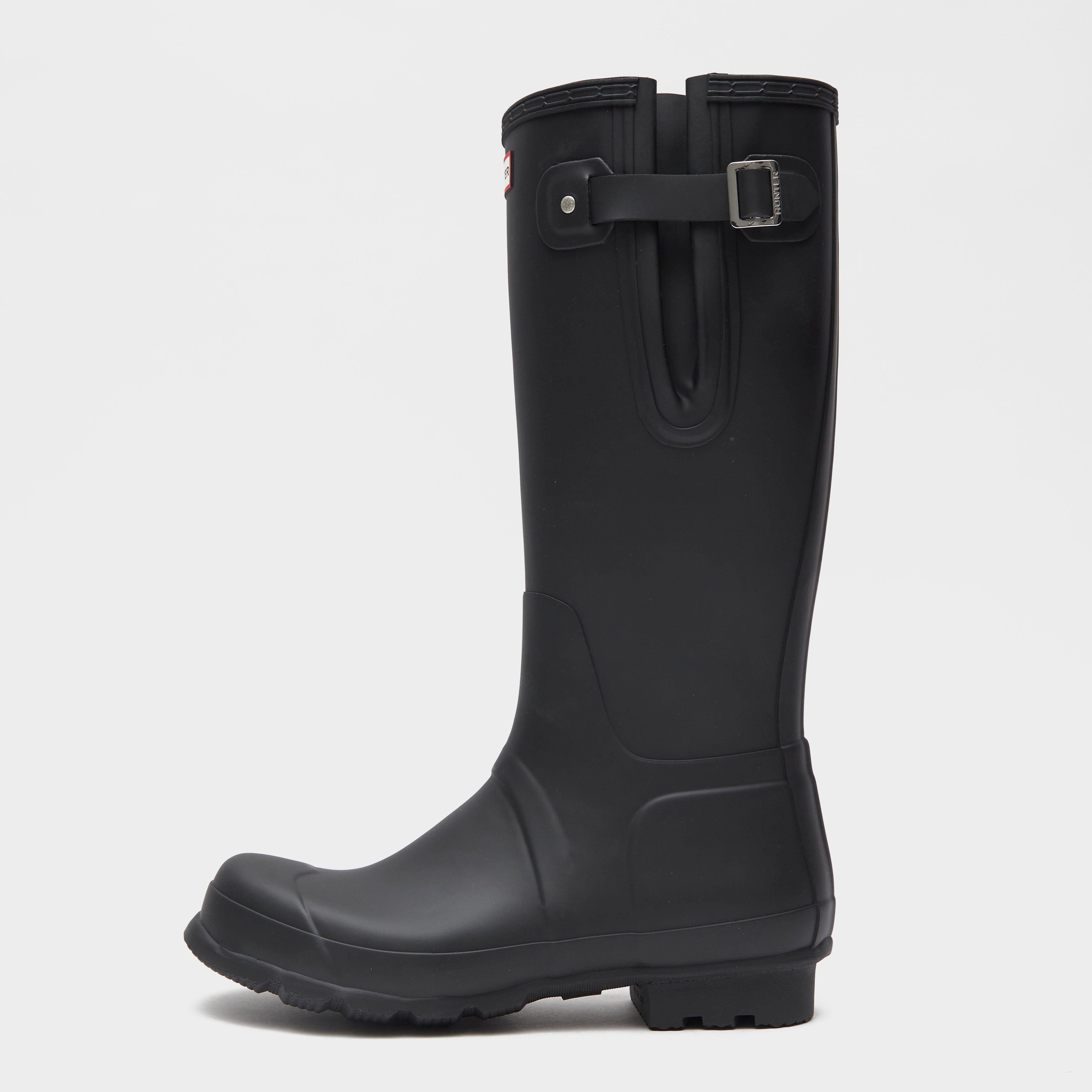 Mens Original Tall Adjustable Wellington Boots Black