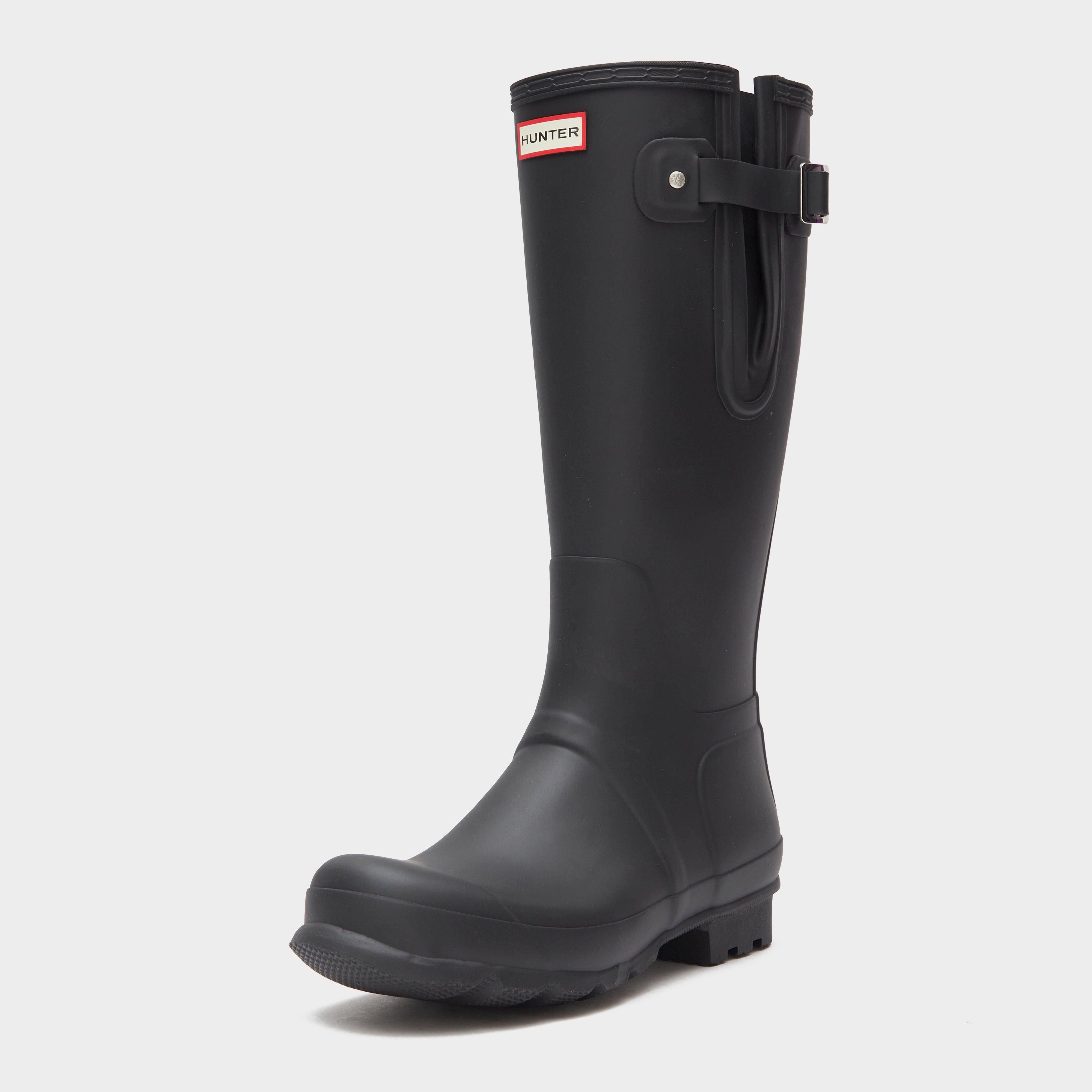 Mens Original Tall Adjustable Wellington Boots Black