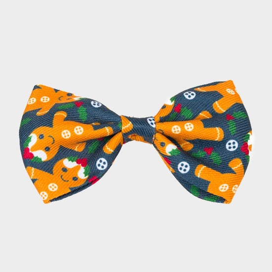 Gingerbread Man Bow Tie 2 Pack