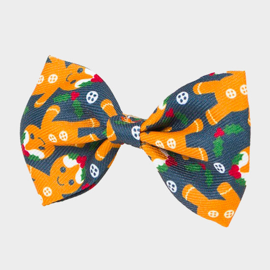 Gingerbread Man Bow Tie 2 Pack