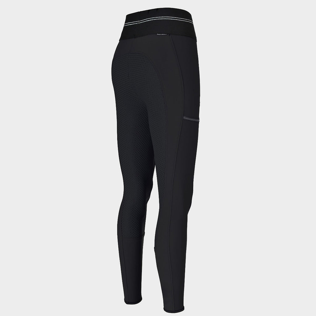 Womens Gia Grip Athleisure Breeches Black