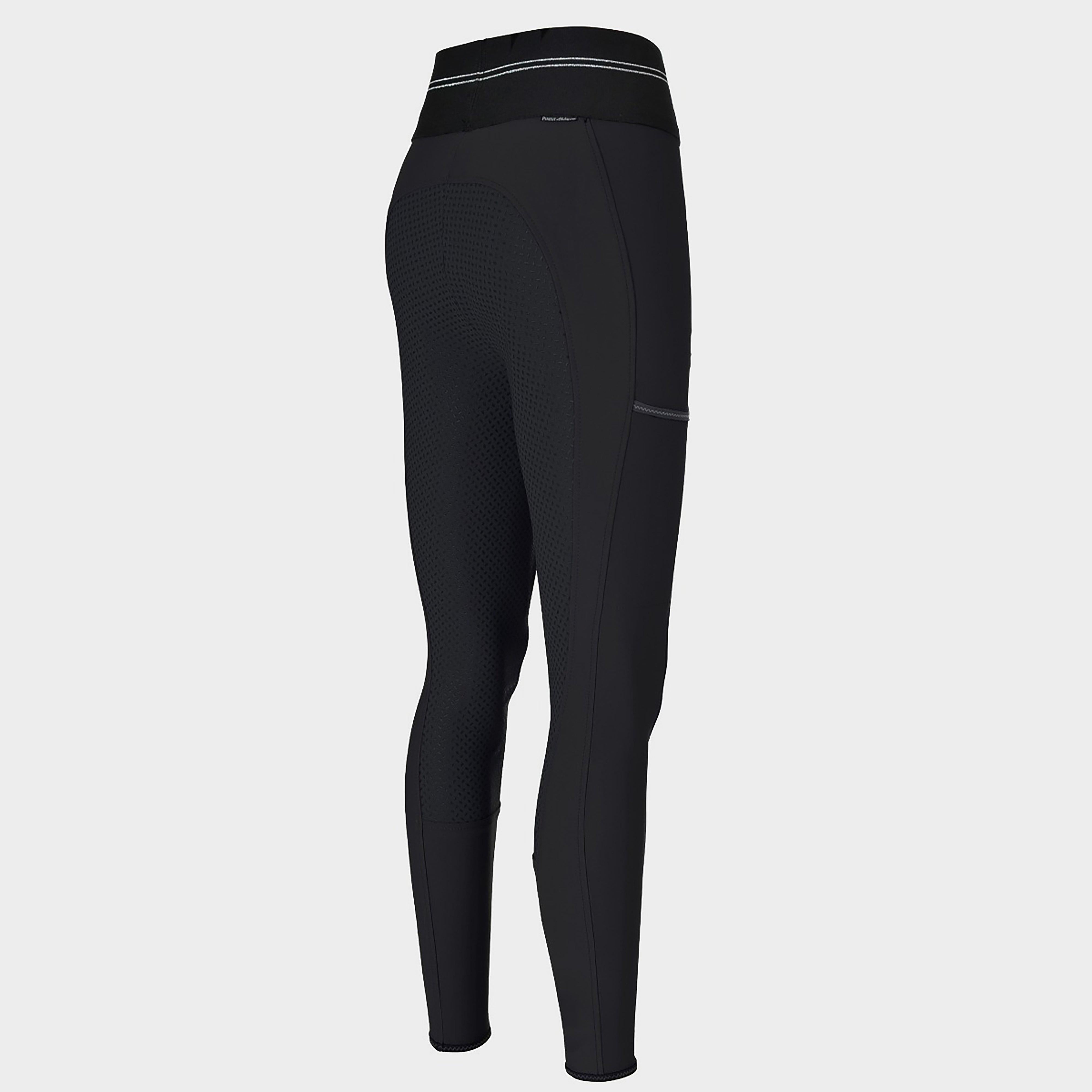 Womens Gia Grip Athleisure Breeches Black