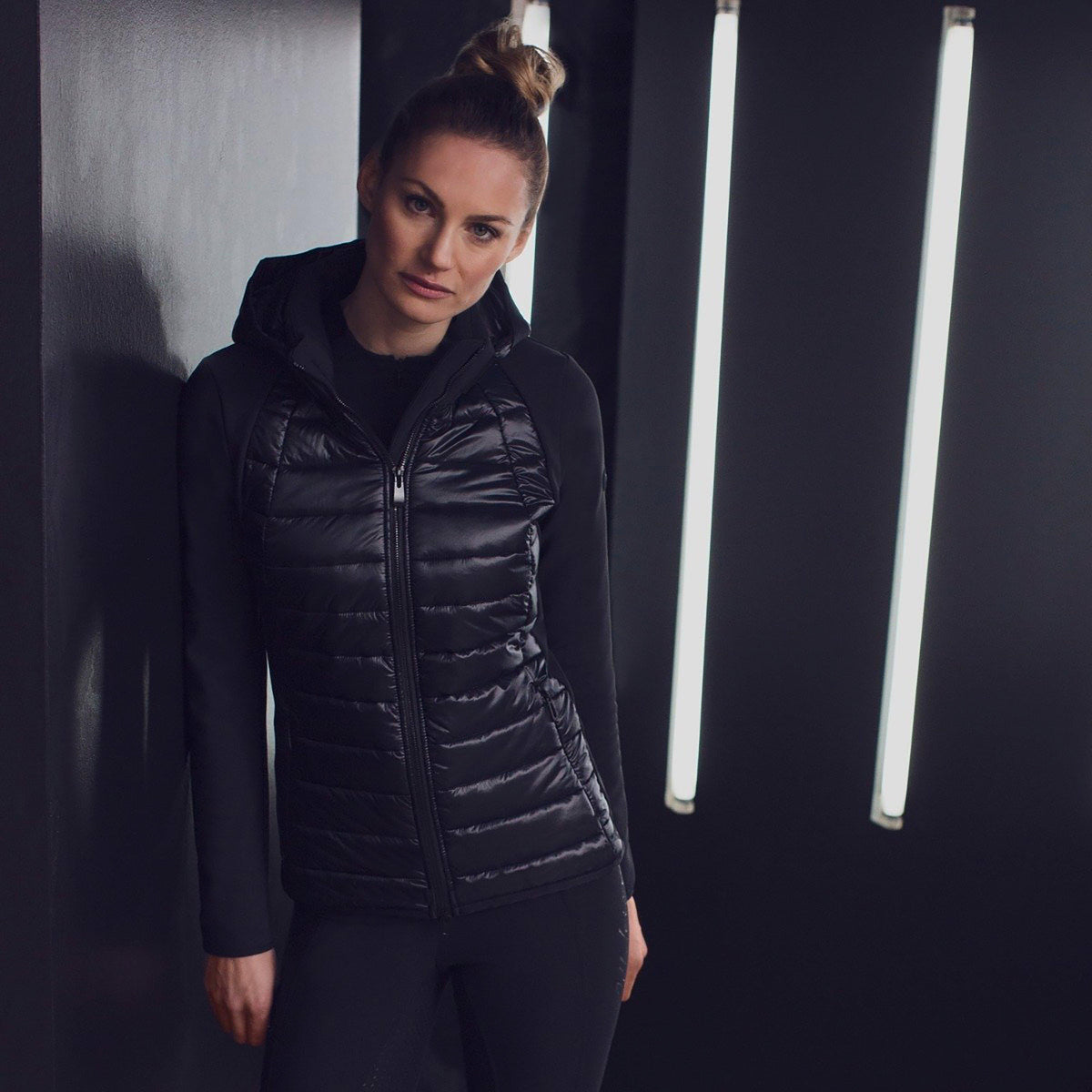 Ladies Meyla Hybrid Jacket Black
