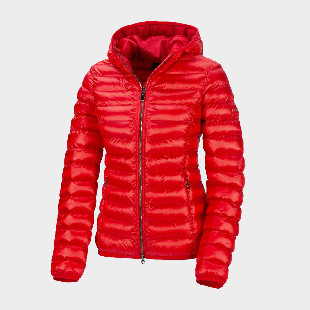 Womens Mina Lightweight Padded Jacket Scarlet