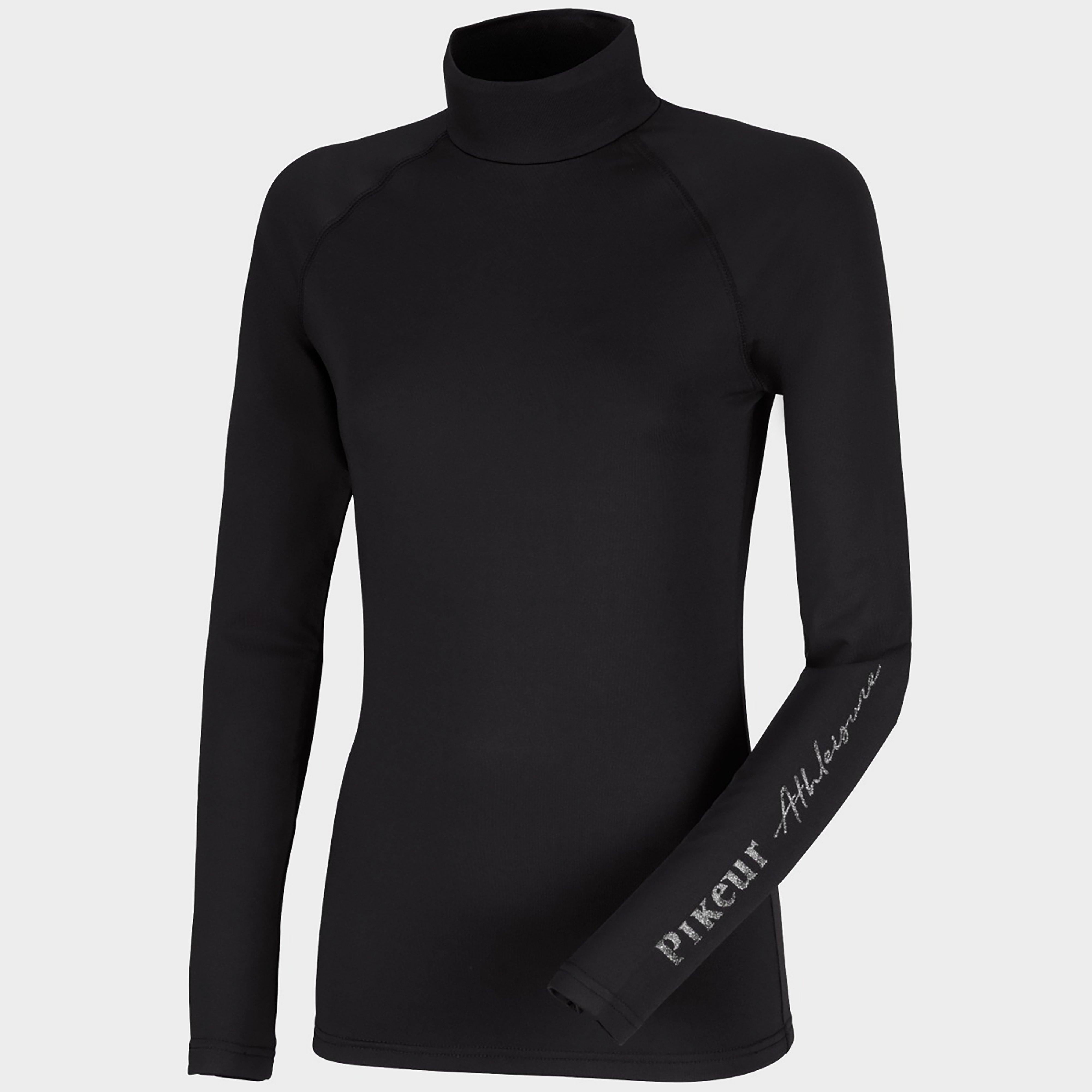 Women's Abby Roll Neck Top Black