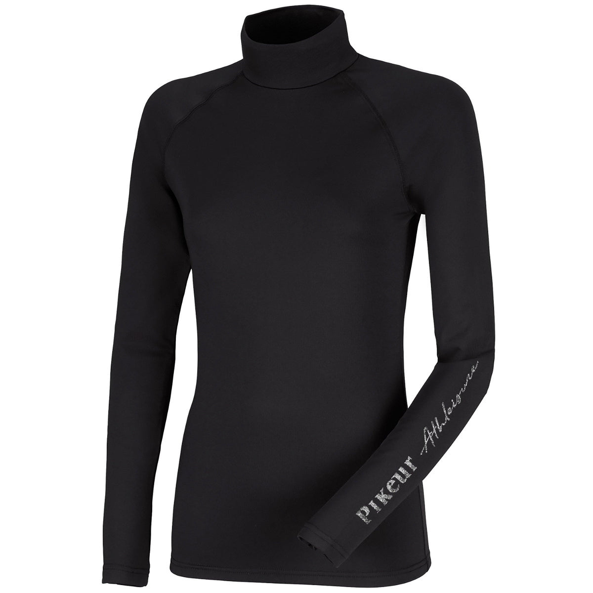 Women's Abby Roll Neck Top Black