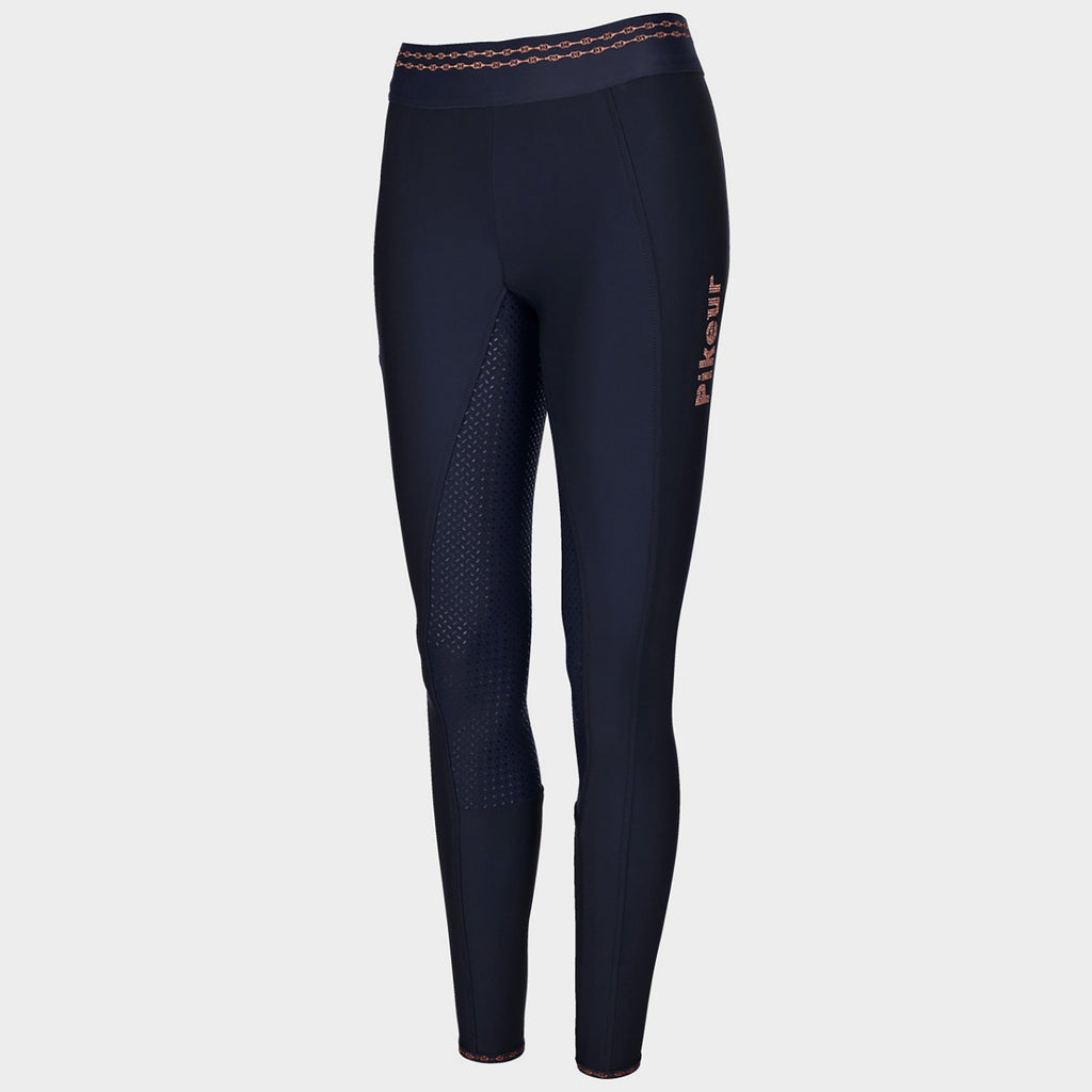 Womens Juli Grip Athleisure Tights Navy