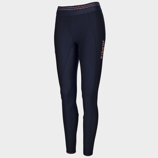 Womens Juli Grip Athleisure Tights Navy
