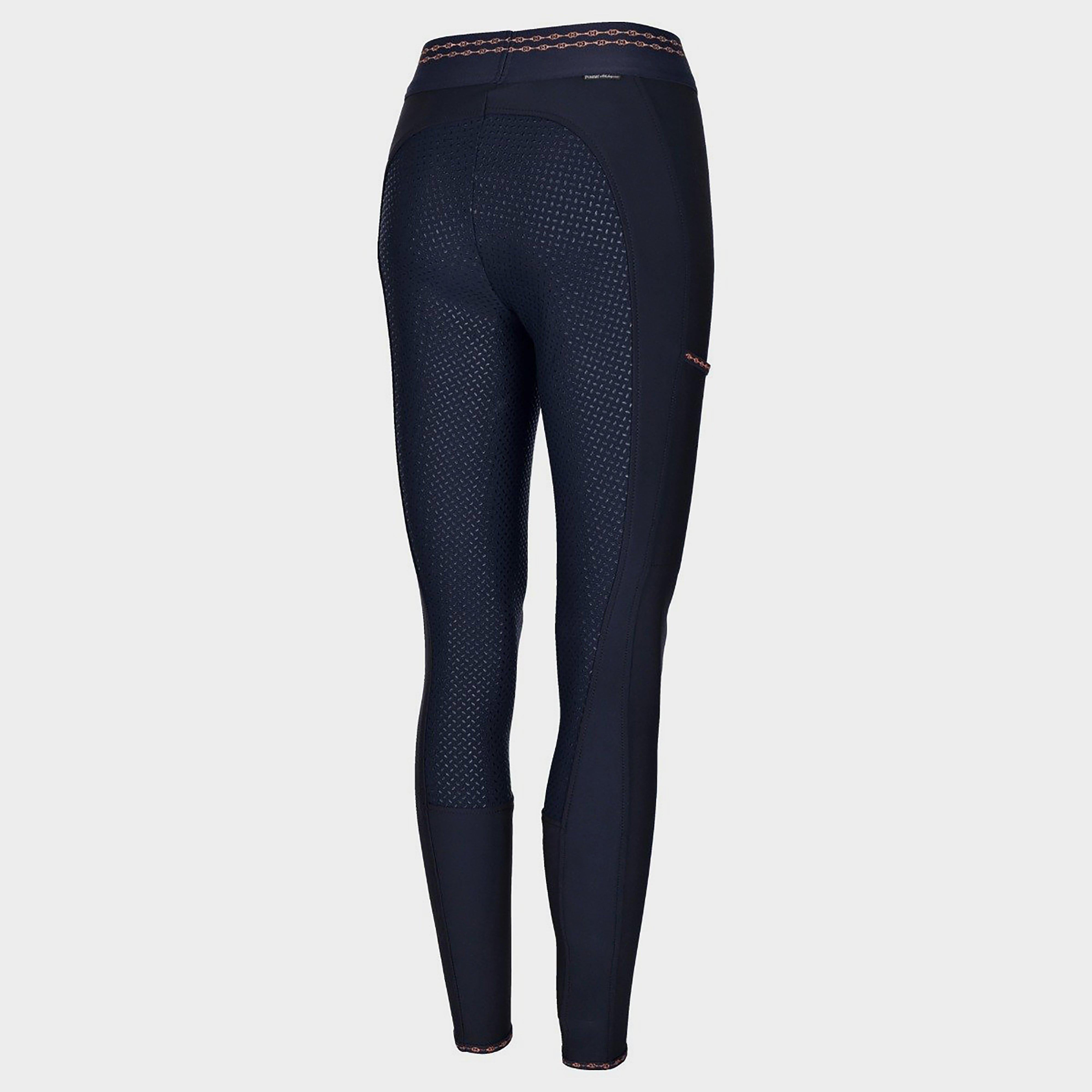 Womens Juli Grip Athleisure Tights Navy