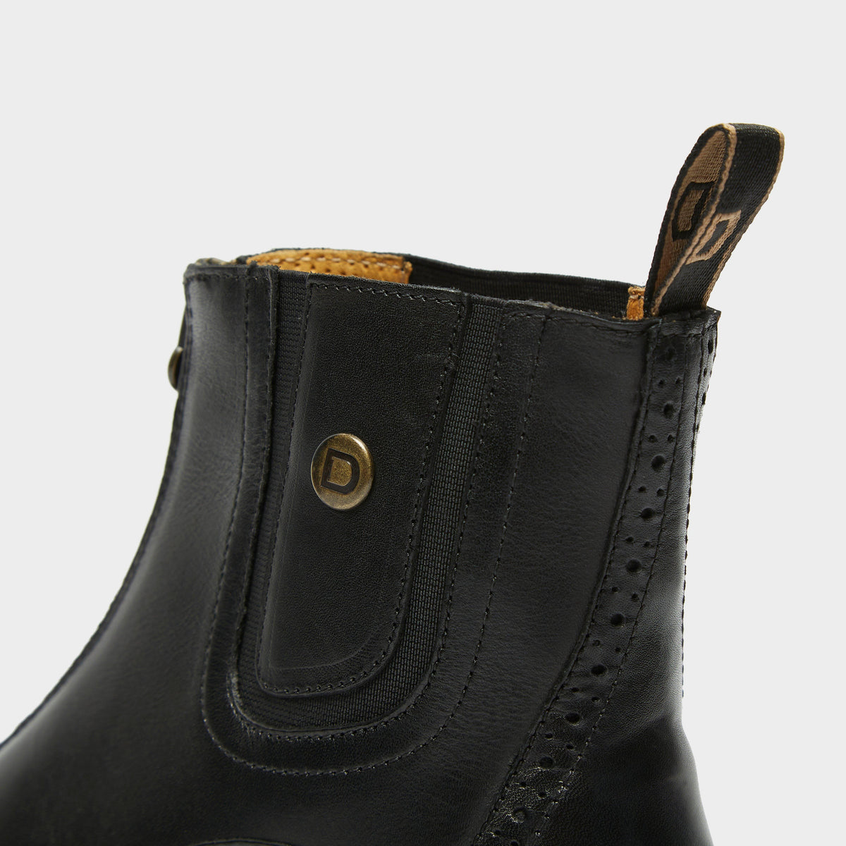 Womens Rapture Zip Paddock Boots Black